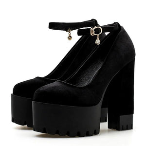 "JENNIE" PLATFORM HEELS