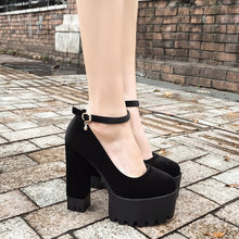 "JENNIE" PLATFORM HEELS