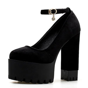 "JENNIE" PLATFORM HEELS