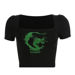"DRAGON" CROP TOP