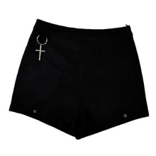 "HOOP CROSS" GARTER SHORTS